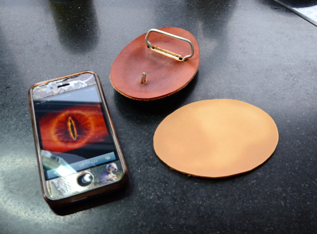 eye of sauron belt buckle