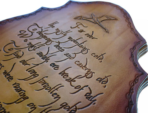 The Hobbit Plaque
