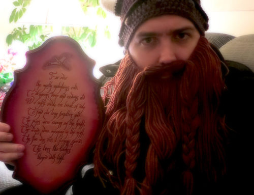 Customer Hobbit Plaque